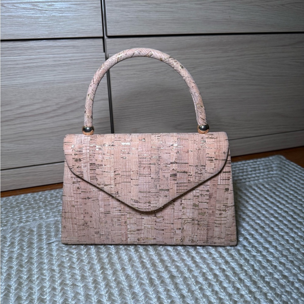 Marshalls Pink Mini Bag with Textured Design